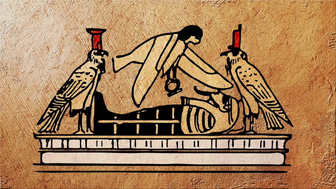 Ägypten-Götter Ba