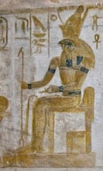 Ägyptische Götter in Tiergestalt - Horus