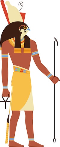 Horus, Sohn von Isis und Osiris