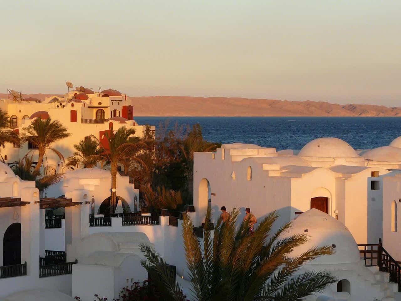 Hotelanlage Hurghada am Roten Meer
