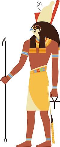 Horus mit der Doppelkrone