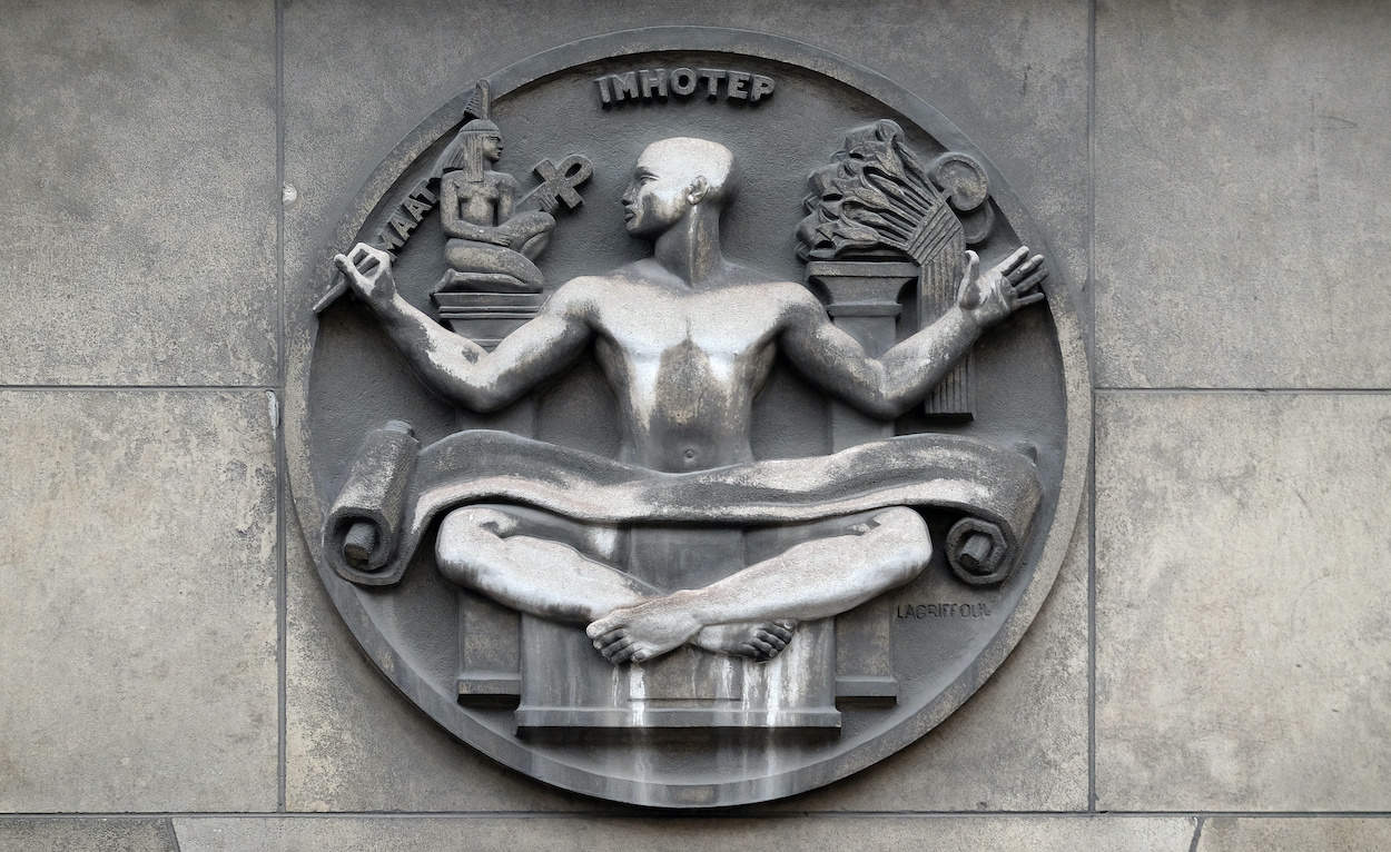 Imhotep und Maat