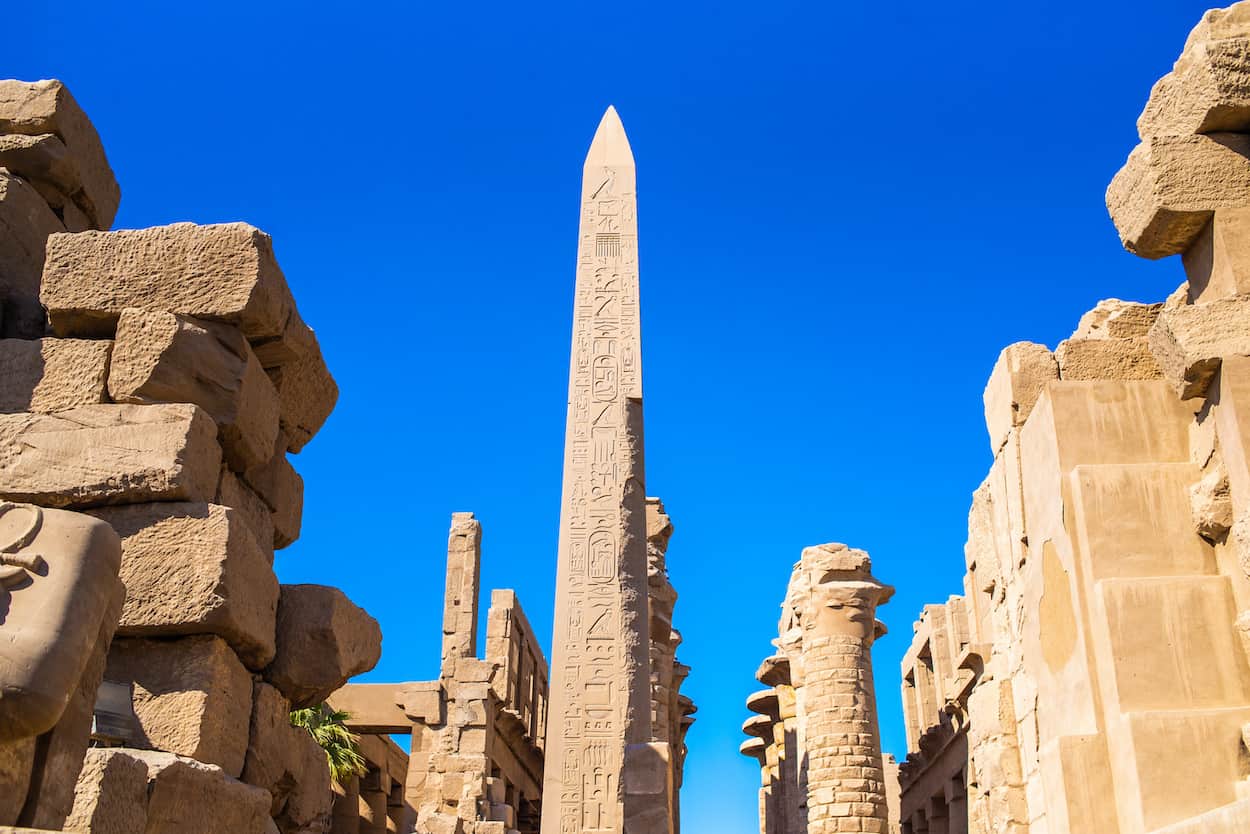 Obelisk - Karnak Tempel