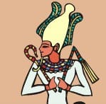 Osiris als weltlicher Herrscher
