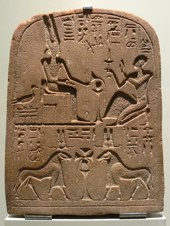 Ortsgott und kosmischer Gott Amun