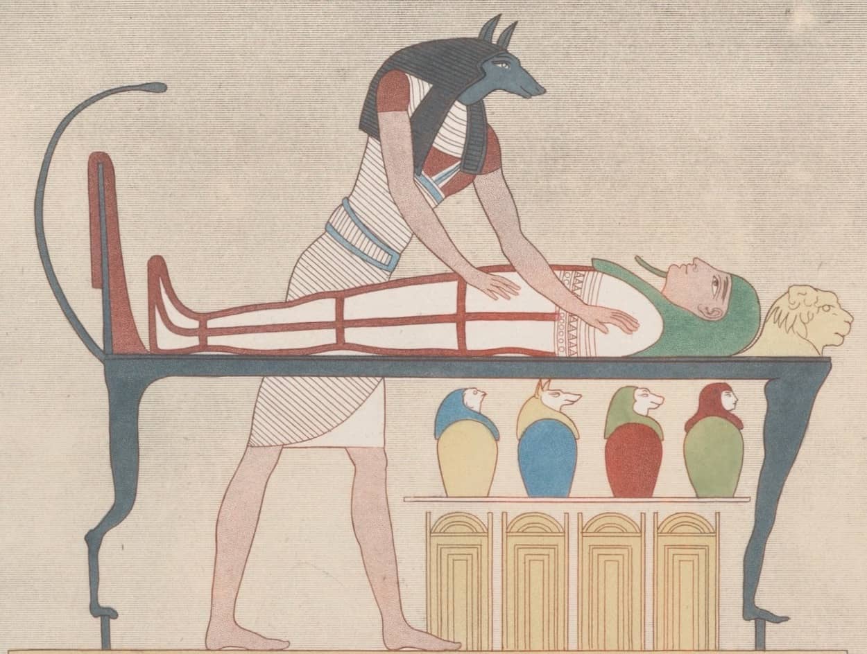 Mythos von Anubis und Thot