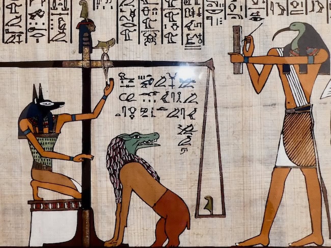 Totengericht - Buchführung im Alten Ägypten