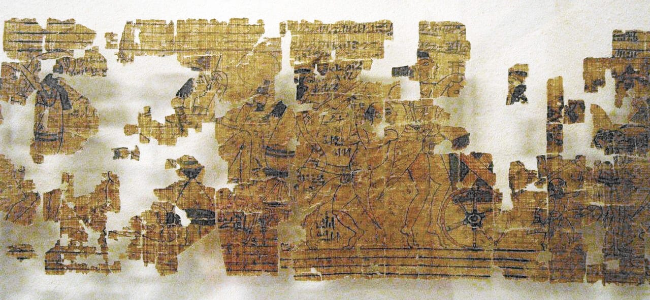 erotischer Papyrus aus Turin - Liebe und Sexualität im Alten Ägypten