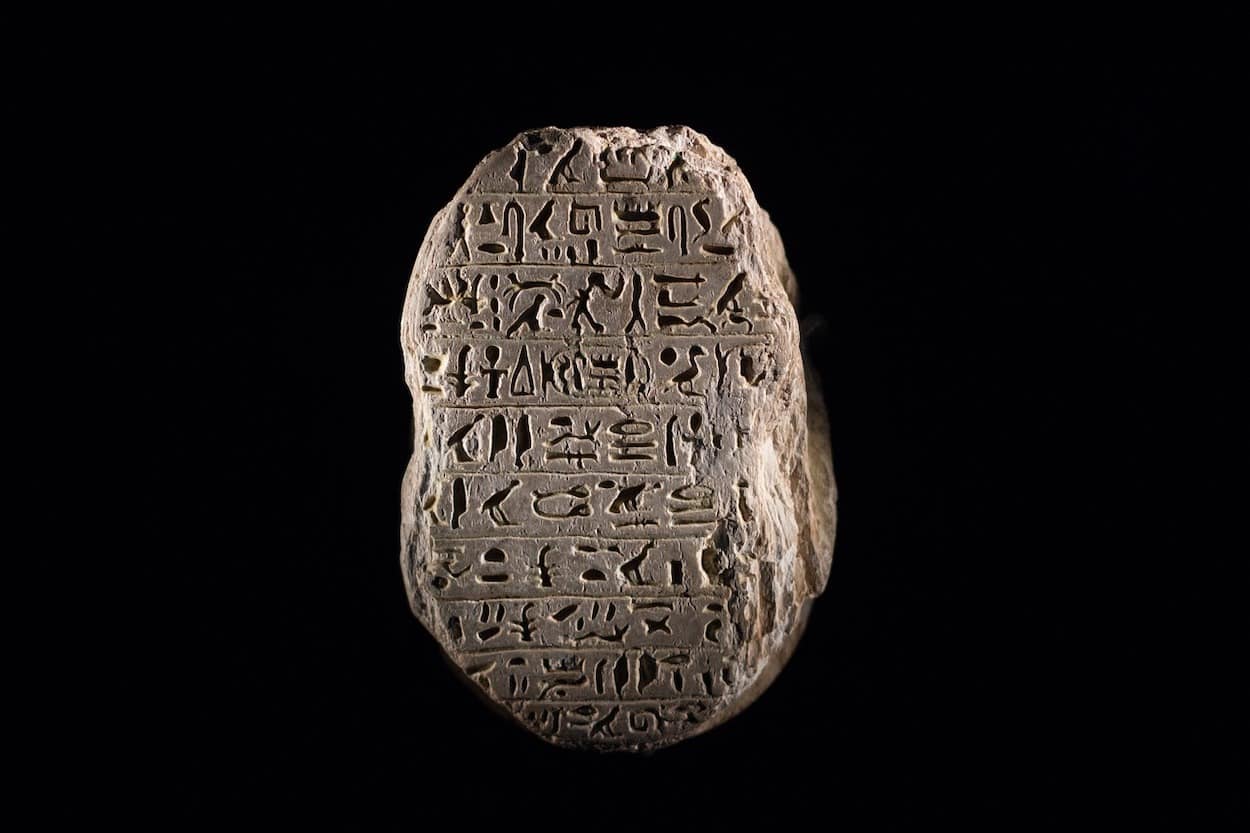 Ägyptische Stele aus Stein