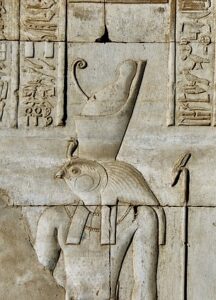 Horus mit der Doppelkrone Ober- und Unterägyptens