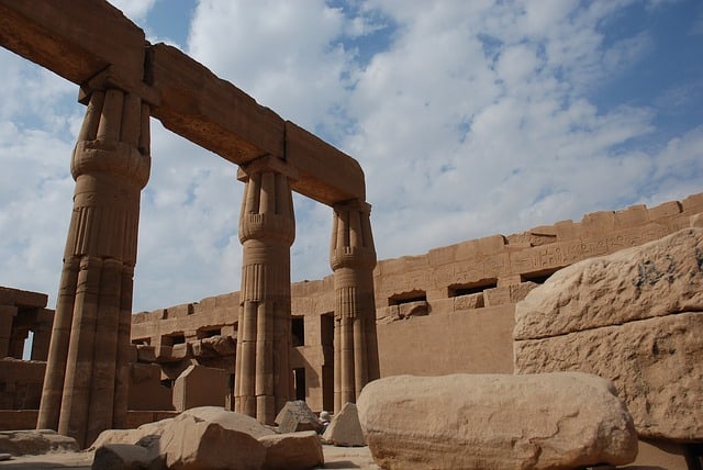 Karnak-Tempel in Ägypten, nördlich von Luxor