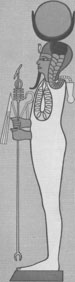 Ägypten-Götter - Chons - ägyptischer Gott des Mondes