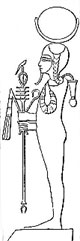 Chons - ägyptischer Gott des Mondes