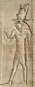 Im alten Ägypten - Horusrelief