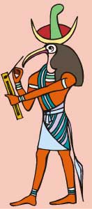Thot - ägyptischer Gott des Wissens