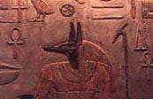 ägyptischer Totengott Anubis