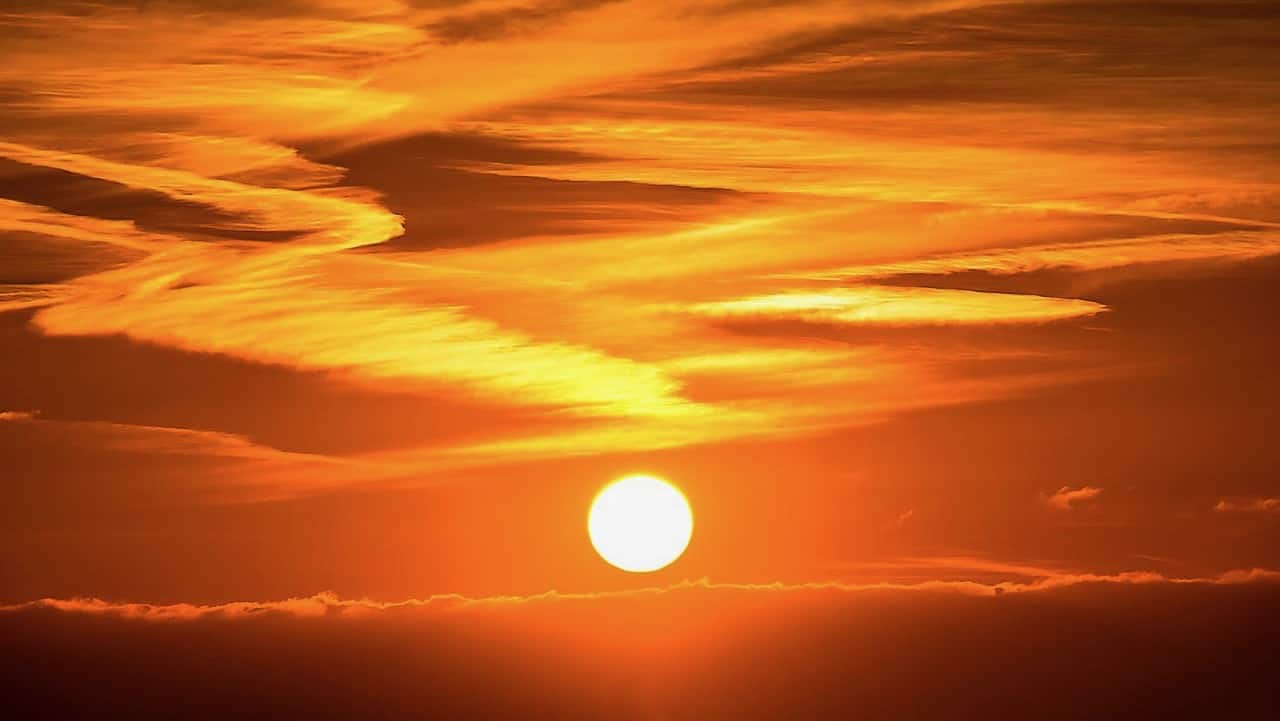 Sichtbare Sonne: Sonnenauge von Re